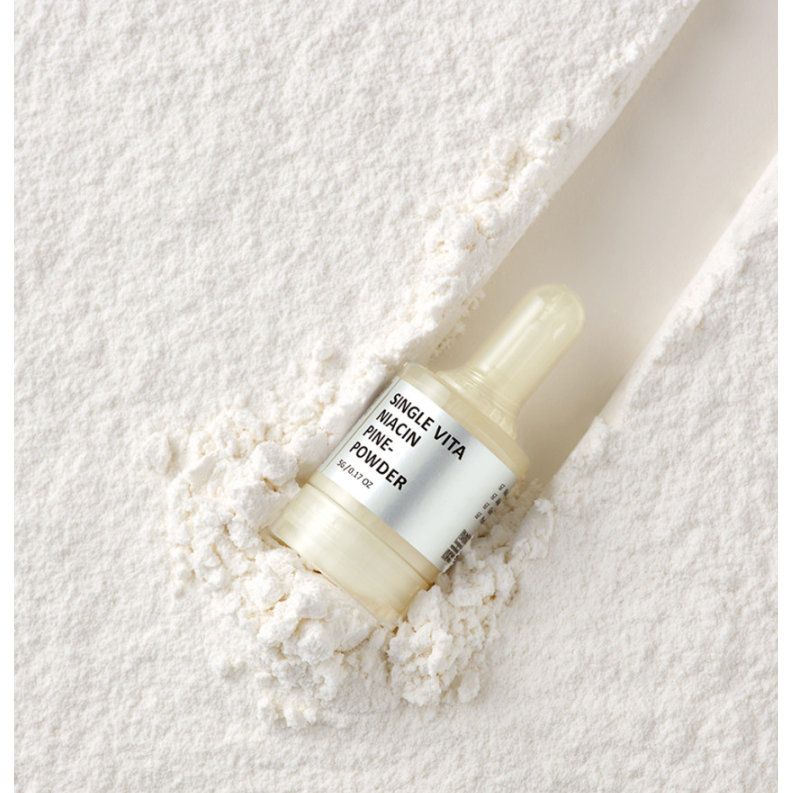 HEVEBLUE Single Vita Niacin Pine Powder 5g X 3ea Brightening Clarifying Complexion Even Tone Radiant Glow Product image