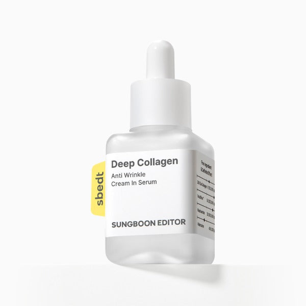 SUNGBOON EDITOR Deep Collagen Anti Wrinkle Cream In Serum 40ml - Intensive Hydration Elasticity Radiance Product image