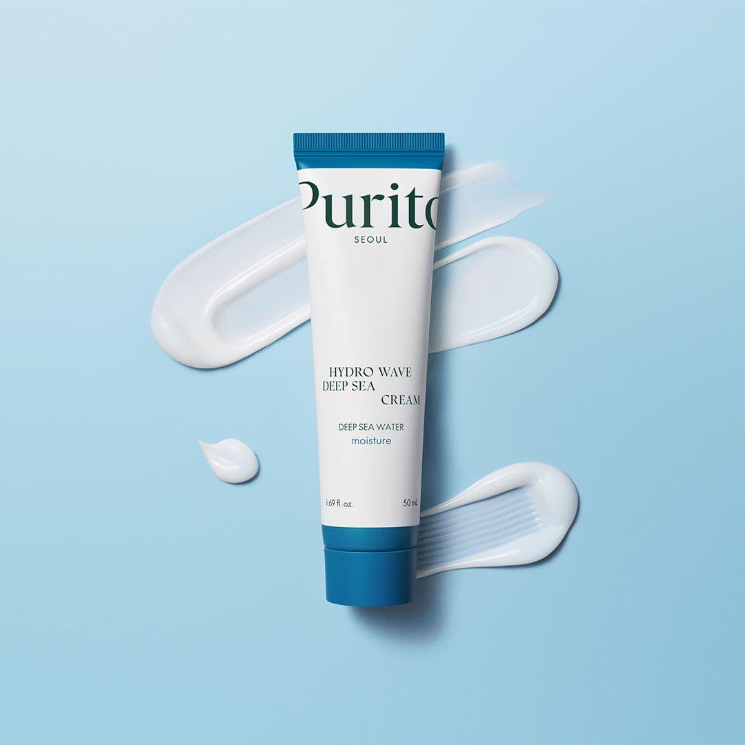 PURITO SEOUL Hydro Wave Deep Sea Cream – 50ml | Oil-Free, Deep Hydration Moisturiser for Sensitive Skin PURITO SEOUL Hydro Wave Deep Sea Cream 50ml - Glam Global UKPURITO SEOUL