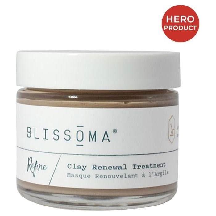 Blissoma Refine Clay Renewal Treatment - Detoxifying & Balancing Clay Mask for Clearer, Smoother Skin Refine Clay Renewal Treatment - Glam Global UKBlissoma