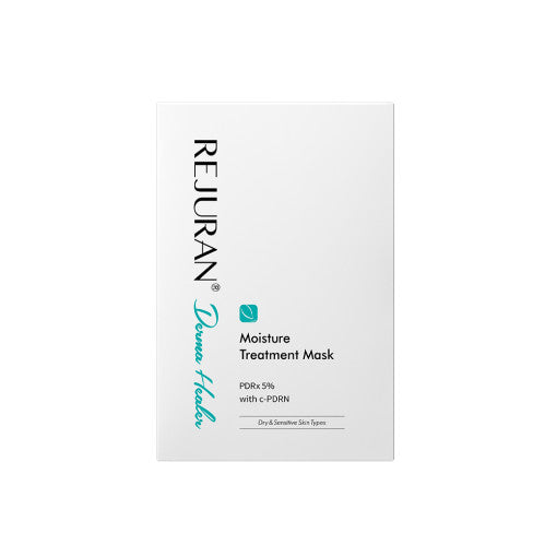 Rejuran Derma Healer Moisture Treatment Mask 23ml x 5 | Soothing & Hydrating Sheet Mask REJURAN Derma Healer Moisture Treatment Mask 23ml X 5ea - Glam Global UKREJURAN