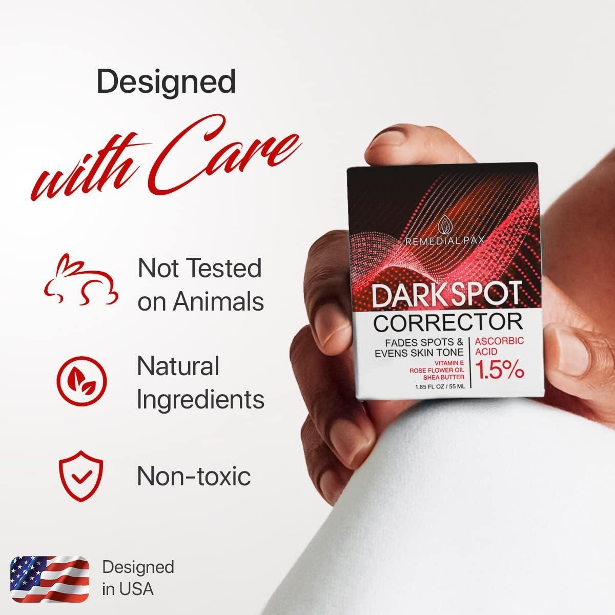 Remedial Pax Dark Spot Corrector – 55ml | Brightening Cream for Dark Spots, Scars & Uneven Tone Remedial Pax Dark Spot Corrector - 55ml - Glam Global UKRemedial Pax