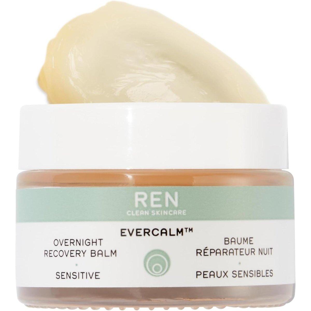 REN Clean Skincare Evercalm Overnight Recovery Balm – 30ml | Intensive Night Treatment for Sensitive Skin REN Clean Skincare Face Evercalm Overnight Recovery Balm 30ml - Glam Global UKREN Clean Skincare