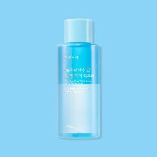 Shingmulnara Jeju Sparkling Water Quick Lip & Eye Remover – 150ml | Gentle, Cooling Makeup Removal for Sensitive Areas Shingmulnara Jeju Sparkling Water Quick Lip & Eye Remover 150ml - Glam Global UKShingmulnara