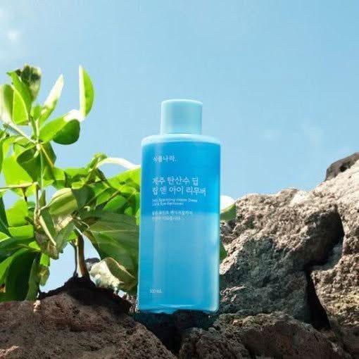 Shingmulnara Jeju Sparkling Water Quick Lip & Eye Remover – 150ml | Gentle, Cooling Makeup Removal for Sensitive Areas Shingmulnara Jeju Sparkling Water Quick Lip & Eye Remover 150ml - Glam Global UKShingmulnara