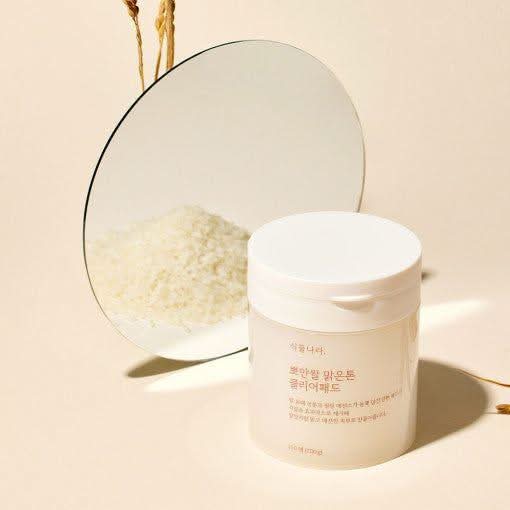 Shingmulnara Rice Water Fair Tone Clear Pad - 100 Pads (200g) | Brightening & Texture Refinement Shingmulnara Rice Water Fair Tone Clear Pad - 100 Pads (200g) | Brightening & Texture Refinement - Glam Global UKShingmulnara