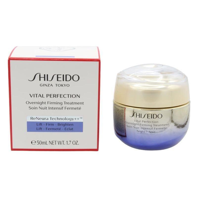 Shiseido Vital Perfection Overnight Firming Treatment – 50ml | Anti-Ageing Night Cream for Lifted, Radiant Skin Shiseido Vital Perfection Overnight Firming Treatment - 50ml | Anti - Ageing & Skin Firming - Glam Global UKShiseido