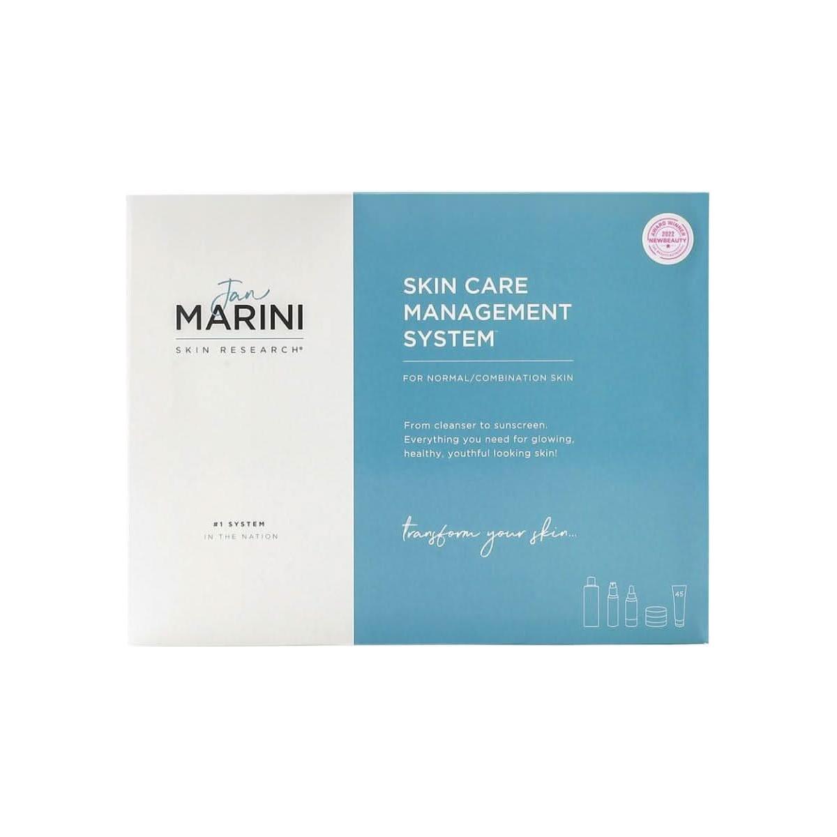 Jan Marini Skin Care Management System – Normal/Combination Skin with Marini Physical Protectant SPF 45 | Award-Winning 5-Step Skincare Regimen Jan Marini Skin Care Management System for Normal/Combination Skin with Marini Physical Protectant SPF 45 | Award - Winning 5 - Step Regimen - Glam Global UKJan Marini