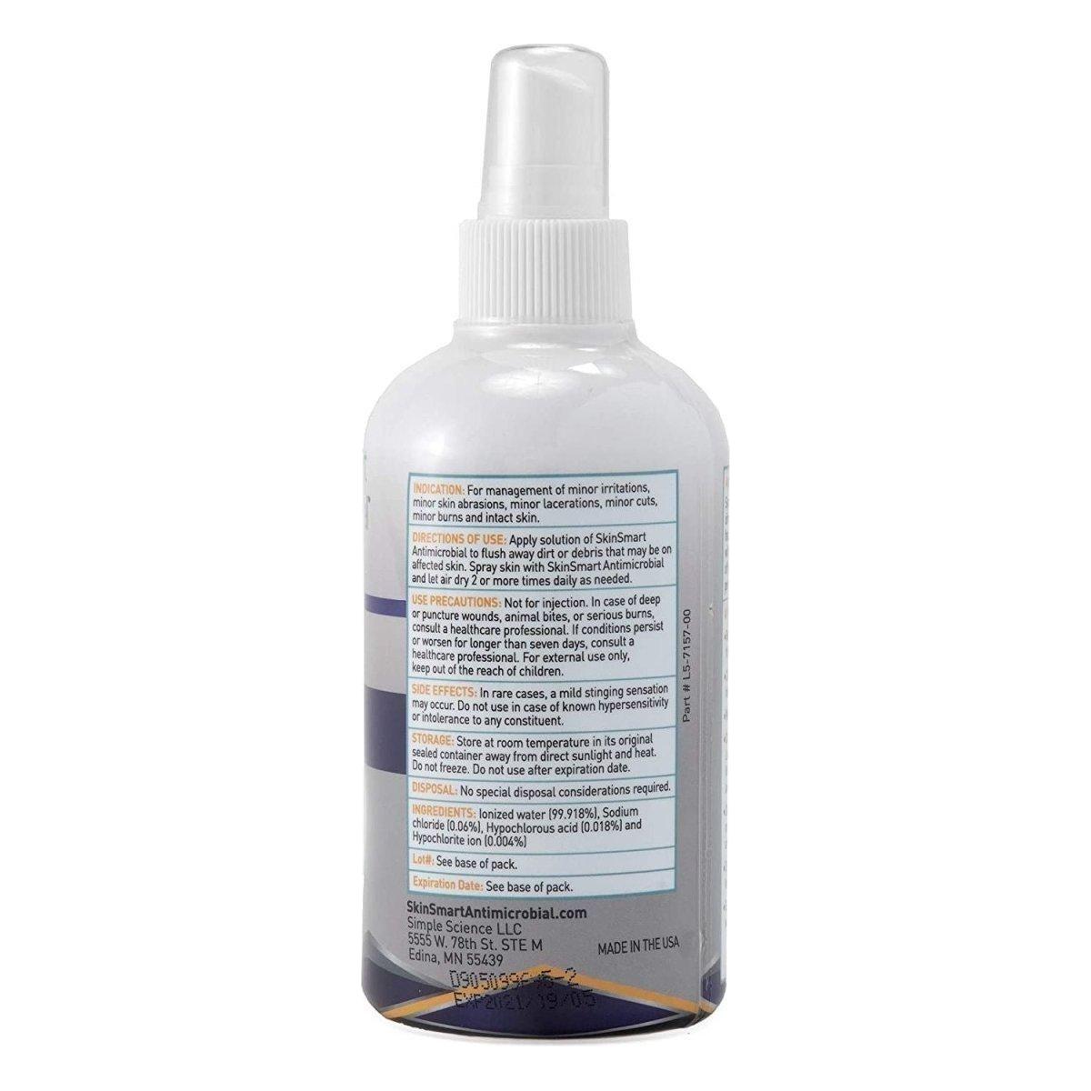 Skinsmart Antimicrobial Facial Cleanser for Acne – 240ml Spray Bottle | Clear Skin Without Overdrying Skinsmart Antimicrobal Facial Cleanser for Acne - 240ml Spray Bottle - Glam Global UKSkinsmart