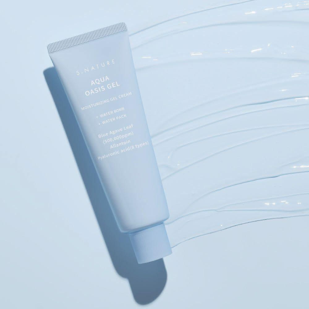 S.NATURE Aqua Oasis Gel Moisturizing Gel Cream – 80ml | Hydrating, Balancing & Cooling Relief for Sensitive Skin S.NATURE Aqua Oasis Gel Moisturizing Gel Cream 80ml - Glam Global UKS.NATURE