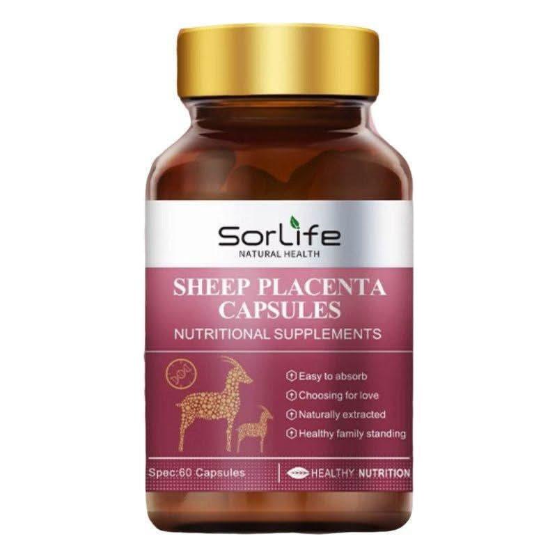 ORLIFE Sheep Placenta Capsules – 60 Capsules | Advanced Women's Vitality & Anti-Aging Support SORLIFE Sheep Placenta Capsules - Glam Global UKSORLIFE