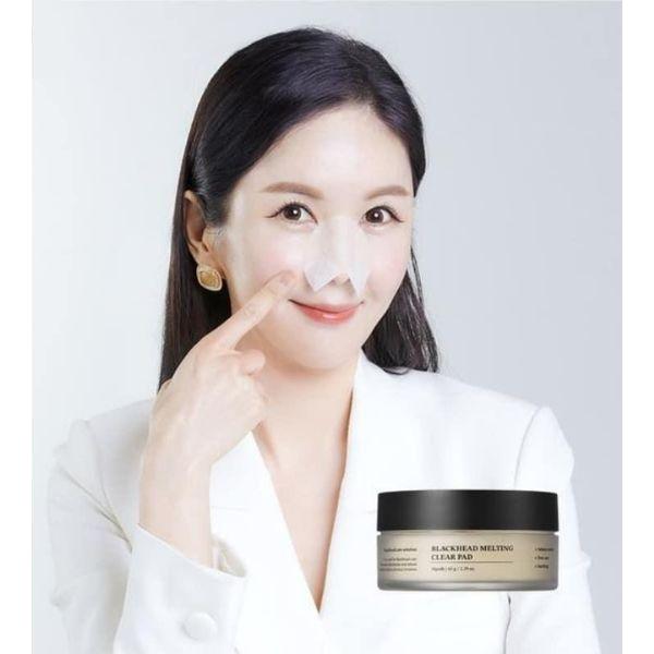 SUNGBOON EDITOR Blackhead Melting Clear Pad - 30 Sheets | Gentle Sebum & Blackhead Removal SUNGBOON EDITOR Blackhead Melting Clear Pad 30 sheets - Glam Global UKSUNGBOON EDITOR