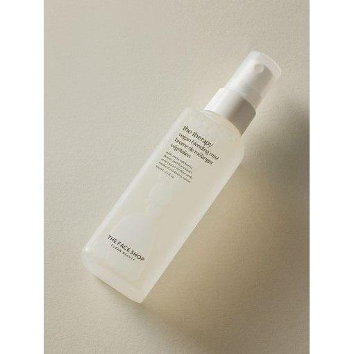 THE FACE SHOP The Therapy Vegan Blending Mist – 100ml | Hydrating & Firming Face Mist with Edelweiss Extract THE FACE SHOP The Therapy Vegan Blending Mist 100ml - Glam Global UKTHE FACE SHOP