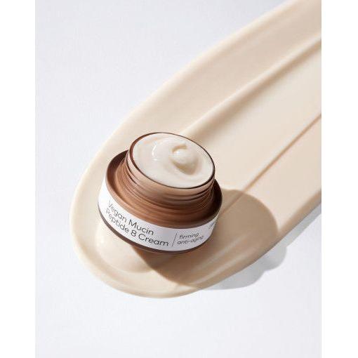 THE FACE SHOP Vegan Mucin Firming Peptide 8 Cream - 50ml | Lifting & Anti-Aging Moisturizer THE FACE SHOP Vegan Mucin firming Peptide 8 Cream 50ml - Glam Global UKTHE FACE SHOP
