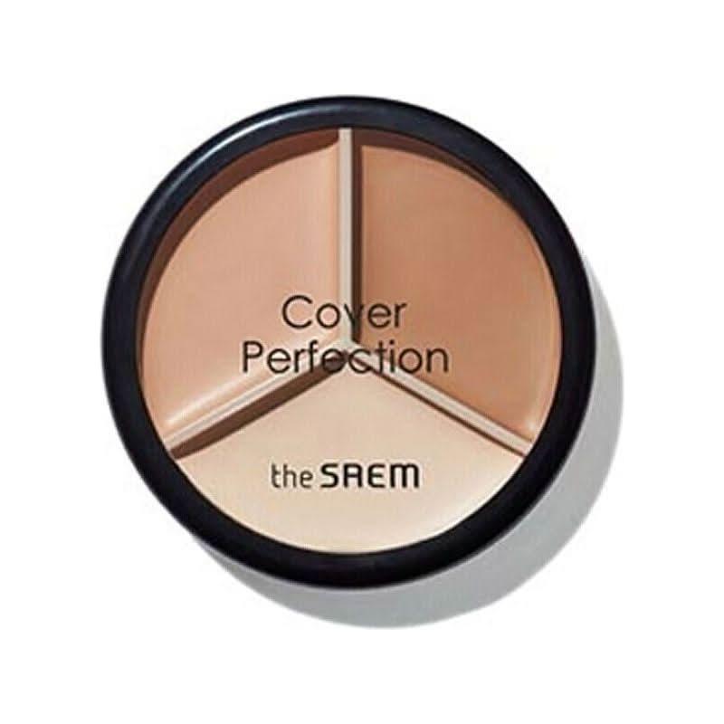 the SAEM Cover Perfection Triple Pot Concealer | Customizable 3-in-1 Blemish Coverage 4.5g*3 the SAEM Cover Perfection Triple Pot Concealer 4.5g*3 - Glam Global UKThe SAEM