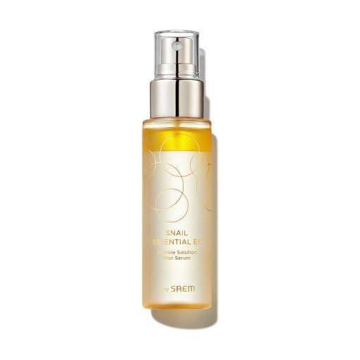 The SAEM Snail Essential EX Wrinkle Solution Mist Serum – 75ml Hydration & Radiant Glow | Double-Layer Snail Complex Mist The SAEM Snail Essential EX Wrinkle Solution Mist Serum 75ml | Hydration & Radiant Glow - Glam Global UKThe SAEM