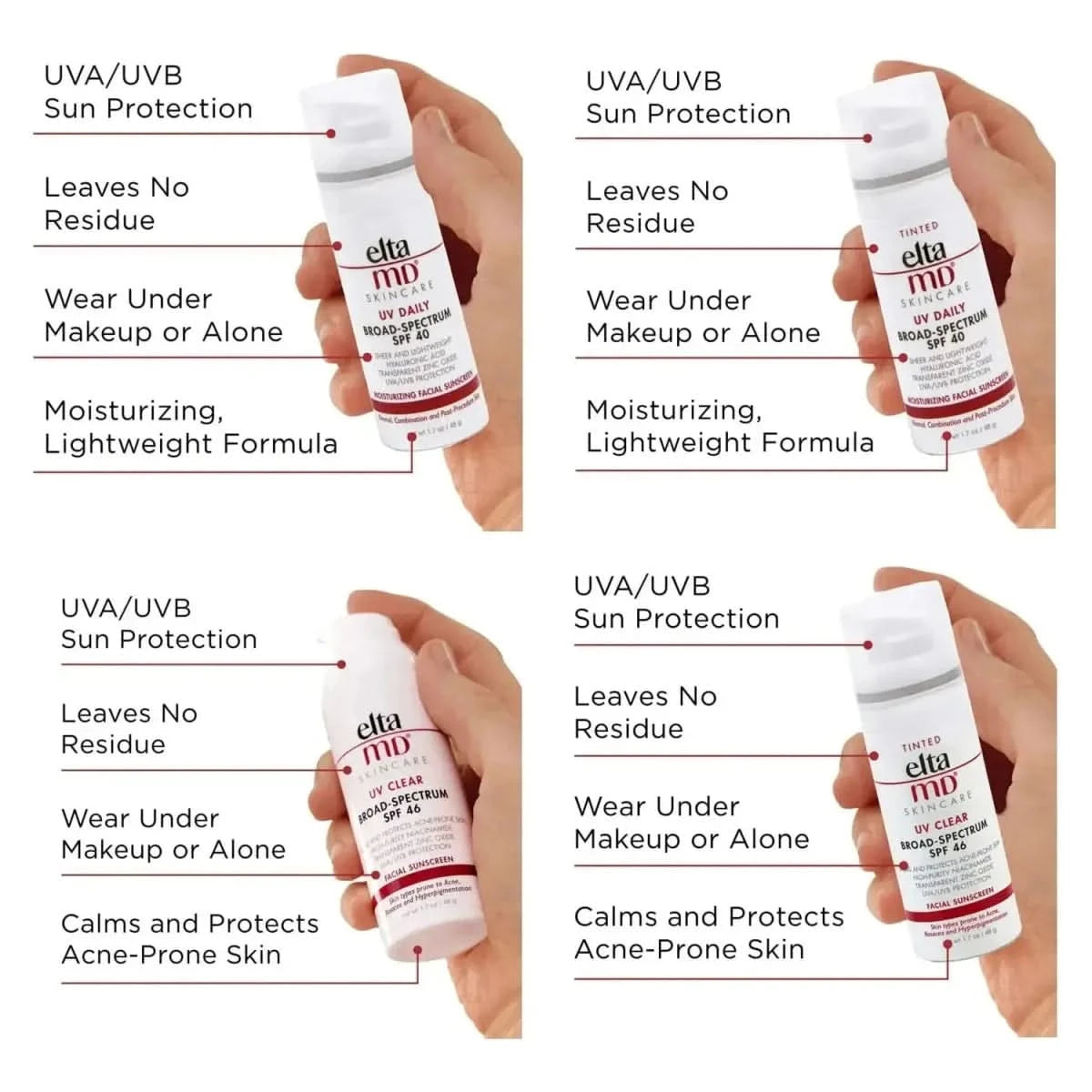 EltaMD Tinted Facial Sunscreen for Sensitive Skin – Broad-Spectrum Protection & Flawless Finish Eltamd Tinted Facial Sunscreen for Sensitive Skin - Glam Global UKEltaMD