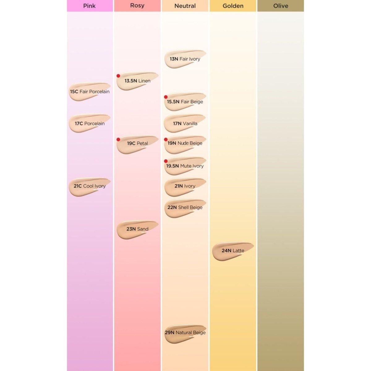 TIRTIR Mask Fit All Cover Cushion SPF50+ PA+++ – 18g | 72-Hour Hydration & Flawless Full Coverage in 15 Inclusive Shades TIRTIR Mask Fit All Cover Cushion SPF50+ PA+++ (18g) – 15 Shades - Glam Global UKTIRTIR