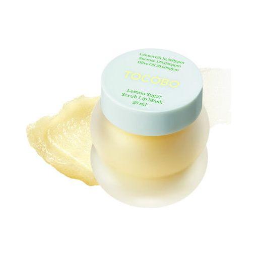 TOCOBO Lemon Sugar Scrub Lip Mask – 20ml | No-Wash Exfoliating Lip Care for Smooth, Supple Lips TOCOBO Lemon Sugar Scrub Lip Mask 20ml - Glam Global UKTOCOBO