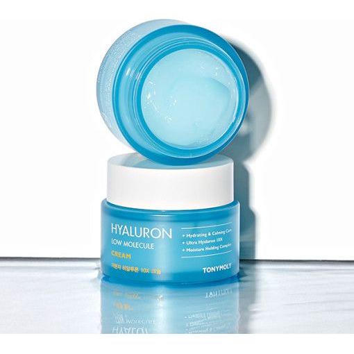 TONYMOLY Hyaluron Low Molecule 10X Cream – 80ml | Deeply Hydrating & Soothing Cream with 10 Types of Hyaluronic Acid TONYMOLY Hyaluron Low Molecule 10X Cream 80ml - Glam Global UKTONYMOLY