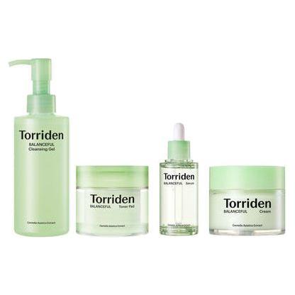 Torriden Balanceful Cica Skincare Full Size Set | Full Routine to Soothe, Hydrate & Strengthen Sensitive Skin Torriden Balanceful Cica Skincare Set - Glam Global UKTorriden