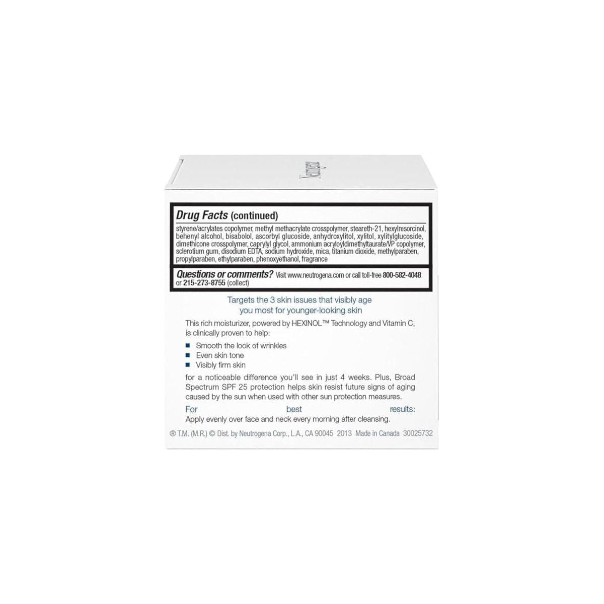 Neutrogena Triple Age Repair Anti-Aging Daily Facial Moisturizer – 50ml | SPF 25, Wrinkle-Fighting & Firming Cream Neutrogena Triple Age Repair Anti - Aging Daily Facial Moisturizer - 50ml - Glam Global UKNeutrogena