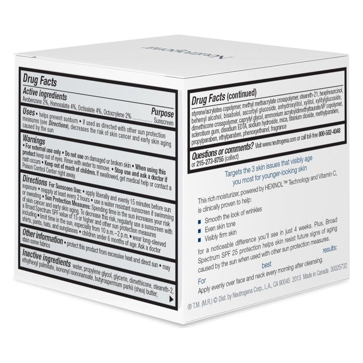 Neutrogena Triple Age Repair Anti-Aging Daily Facial Moisturizer – 50ml | SPF 25, Wrinkle-Fighting & Firming Cream Neutrogena Triple Age Repair Anti - Aging Daily Facial Moisturizer - 50ml - Glam Global UKNeutrogena