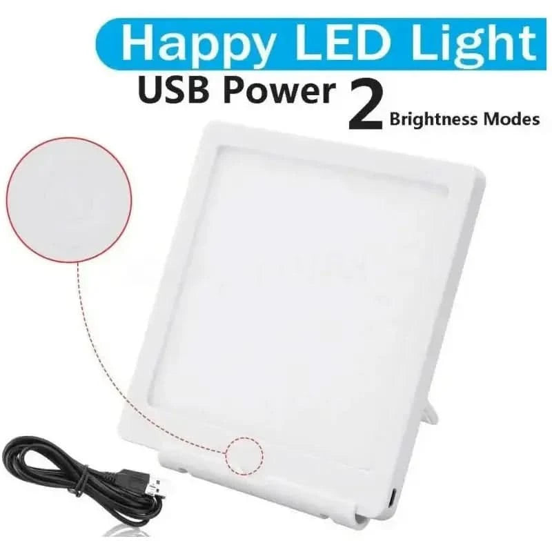 USB SAD Therapy Lamp | Adjustable Brightness for Mood & Energy Boost | Portable Light Therapy USB SAD Therapy Lamp | Adjustable Brightness for Mood & Energy Boost | Portable Light Therapy - Glam Global UKGlam Global UK