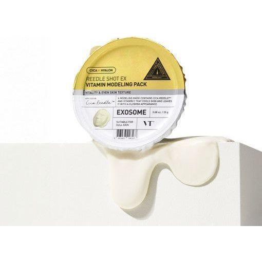 VT Reedle Shot EX Vitamin Modeling Pack – 25g | Cooling, Brightening & Skin-Repairing Rubber Mask VT Reedle Shot EX Vitamin Modeling Pack 25g - Glam Global UKVT