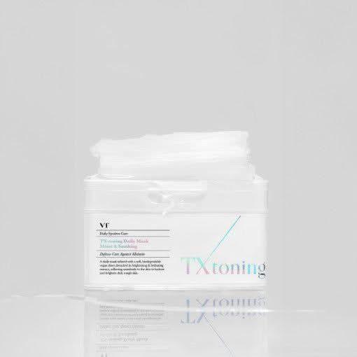 VT TX-toning Daily Mask – 320g (30 Count) | Brightening & Hydrating Sheet Mask with Tranexamic Acid VT TX - toning Daily Mask 320g (30ea) - Glam Global UKVT