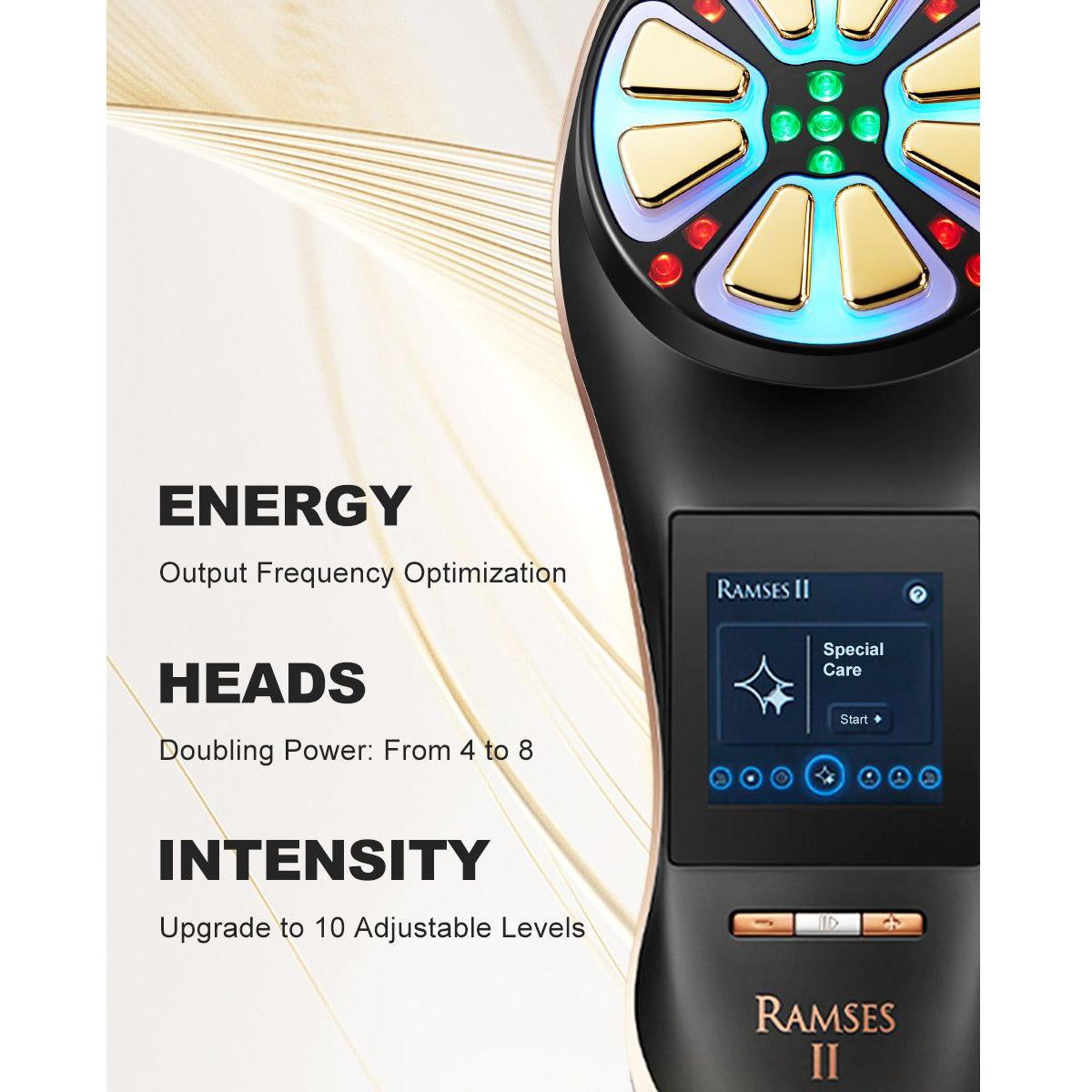 WAiU PREMIUM RAMSES II Beauty Device | Professional Multi-Function Anti-Ageing & Hydration System WAiU PREMIUM RAMSES II Beauty Device - Glam Global UKWAiU