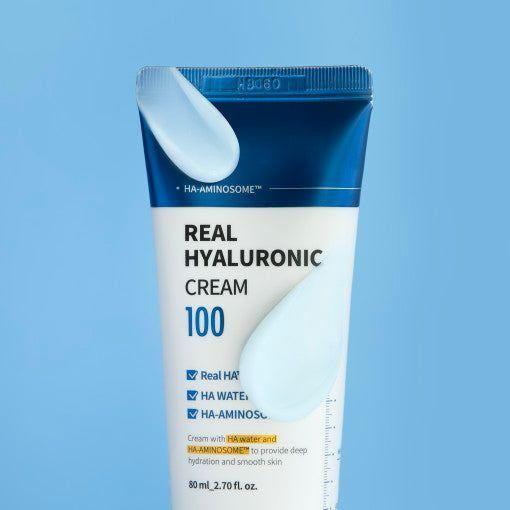 WELLAGE Real Hyaluronic 100 Cream – 50ml | Deep 100-Hour Hydration & Skin Barrier Boost WELLAGE Real Hyaluronic 100 Cream 50ml - Glam Global UKWELLAGE