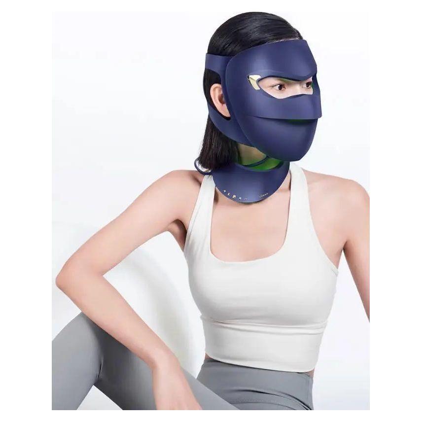 YA-MAN Blue Green LED Mask YJMF0L – 346 LEDs | Advanced Light Therapy for Radiant, Firm Skin YAMAN Green Light Led Mask Beauty Device - Glam Global UKYaman