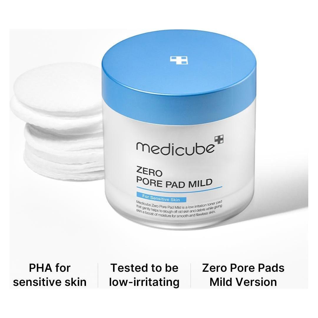 Medicube Zero Pore Pads – 70 Pads | Pore Tightening, Oil Control & Skin Smoothing Medicube Zero Pore Pads - Glam Global UKMedicube