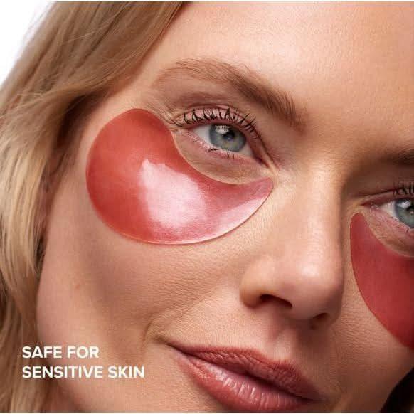 DRMTLGY Mascarillas iluminadoras para ojos - Mascarillas para ojos con cafeína - 60 parches debajo de los ojos  DRMTLGY Brightening Eye Masks - Caffeine Eye Masks - 60 Under Eye Patches - Glam Global UKDRMTLGY