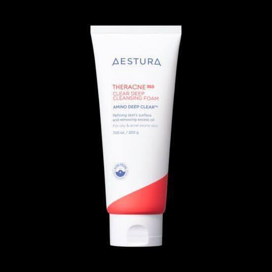 AESTURA THERACNE 365 Clear Deep Cleansing Foam 200g | Oily & Acne-Prone Skin | Oil Control & Refining AESTURA THERACNE 365 Clear Deep Cleansing Foam 200g | Oily & Acne - Prone Skin | Oil Control & Refining - Glam Global UKAESTURA