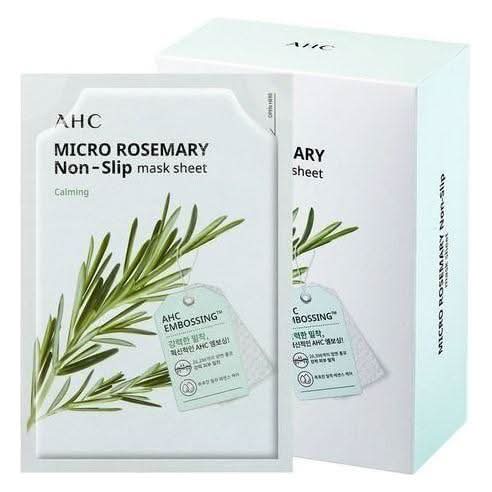AHC Micro Rosemary Non-Slip Mask Sheet SET 33ml X 10 Sheets| Revitalize & Rejuvenate Your Skin AHC Micro Rosemary Non - Slip Mask Sheet SET 33ml X 10ea - Glam Global UKAHC