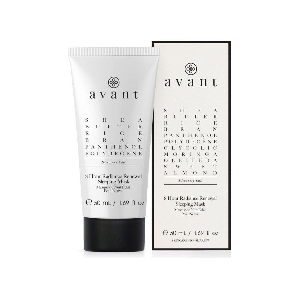Avant Skincare Discovery Edit – 8 Hour Radiance Renewal Sleeping Mask – 50ml | Overnight Hydration & Brightening Treatment Avant Skincare Discovery Edit - 8 hour Radiance Renewal Sleeping Mask - 50ml - Glam Global UKAvant Skincare