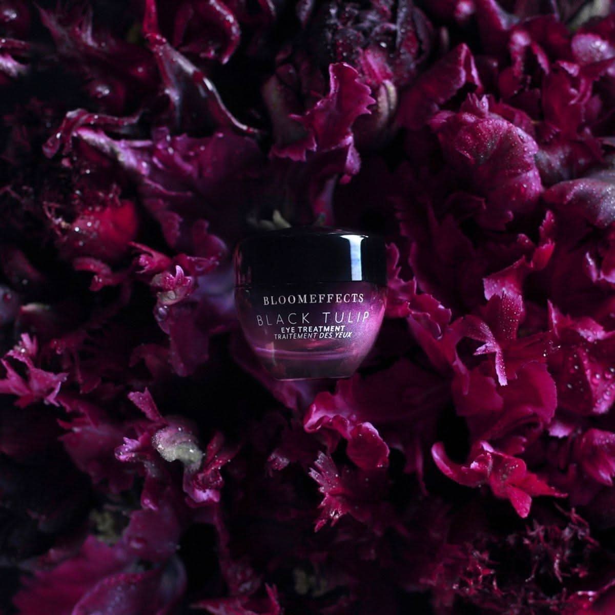 Bloomeffects Black Tulip Eye Treatment - 15ml - Revitalizing Eye Serum with Instant Hydration and Long-Term Benefits Bloomeffects Black Tulip Eye Treatment - 15ml - Glam Global UKBloomeffects
