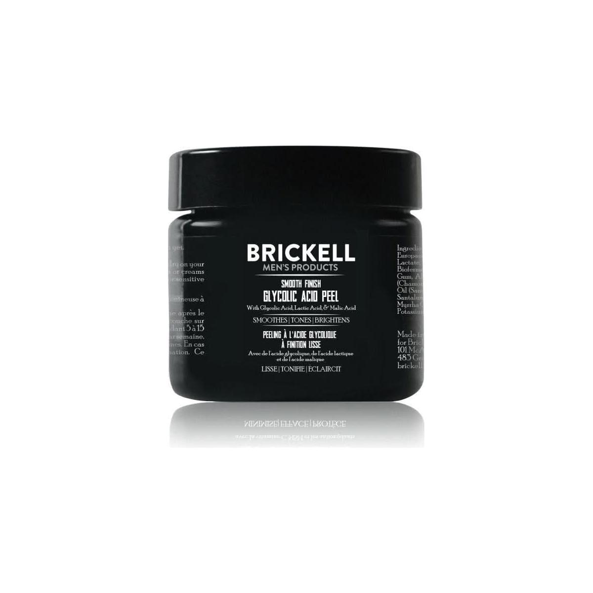 Brickell Smooth Finish Glycolic Acid Peel – 59ml | Maximum Strength Exfoliation & Skin Renewal Brickell Smooth Finish Glycolic Acid Peel - 59ml - Glam Global UKBrickell