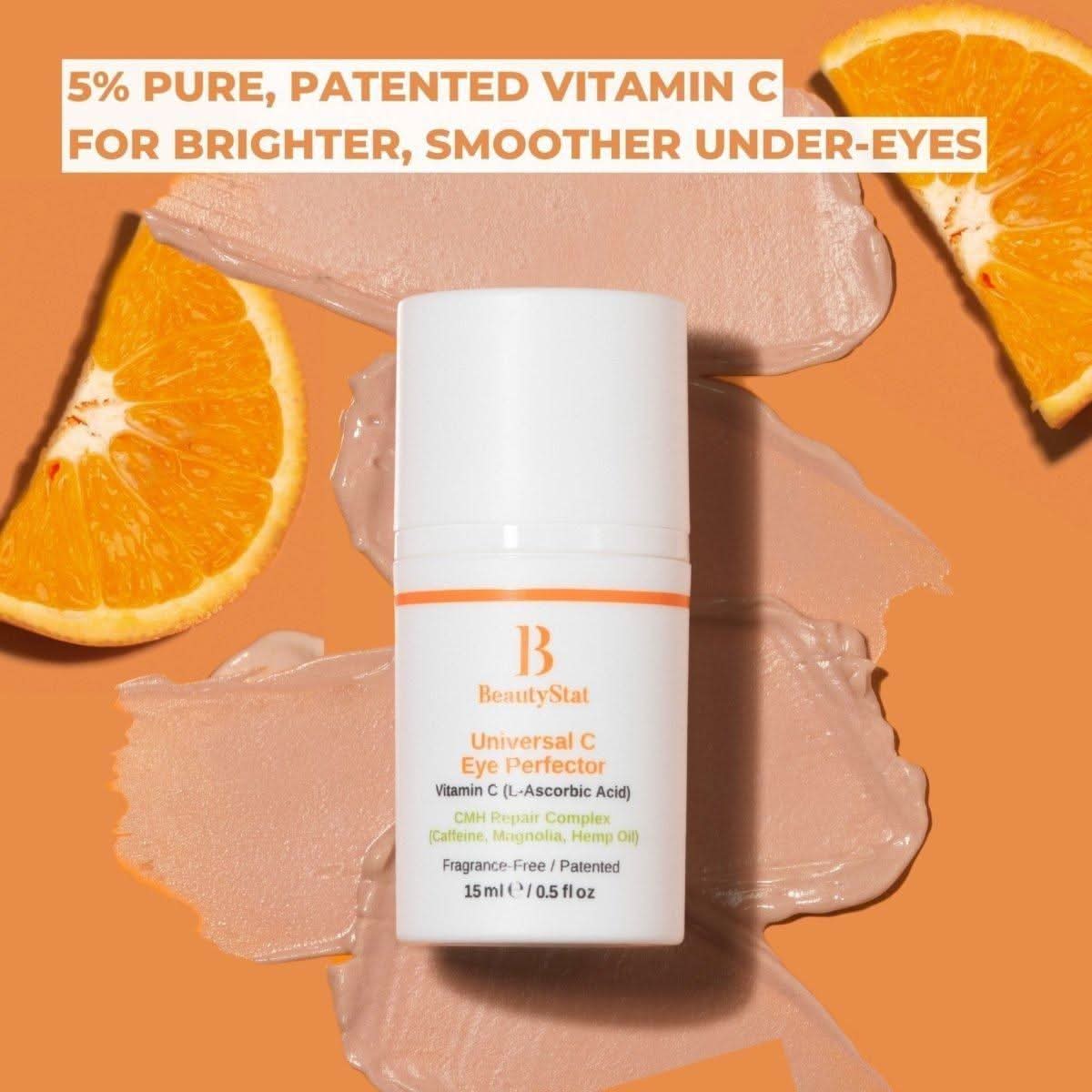 BeautyStat Universal C Eye Perfector – 15ml | Brightening, Hydrating & Anti-Aging Eye Treatment BeautyStat Universal C Eye Perfector - 15ml - Glam Global UKBeautyStat