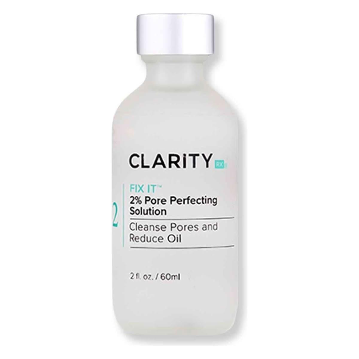 ClarityRx Fix It™ 2% Pore Perfecting Solution – 60ml | Clarifying & Exfoliating Acne Treatment ClarityRx Fix It 2% Pore Perfecting Solution - 60ml - Glam Global UKClarityRx