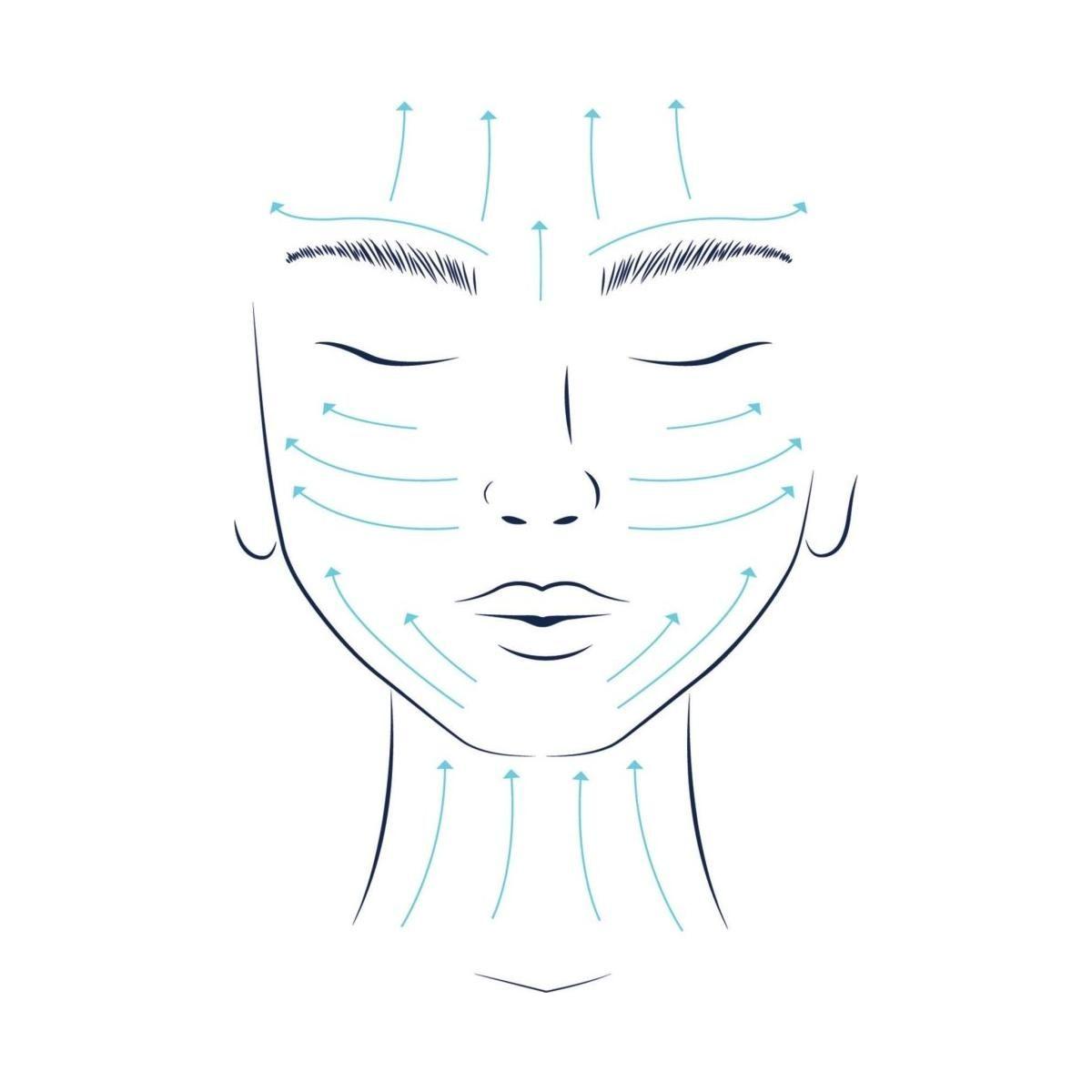 M-61 Clear Quartz Face Roller | Dual-Ended De-Puffing Tool for Radiant, Sculpted Skin M - 61 Clear Quartz Face Roller - Glam Global UKM - 61