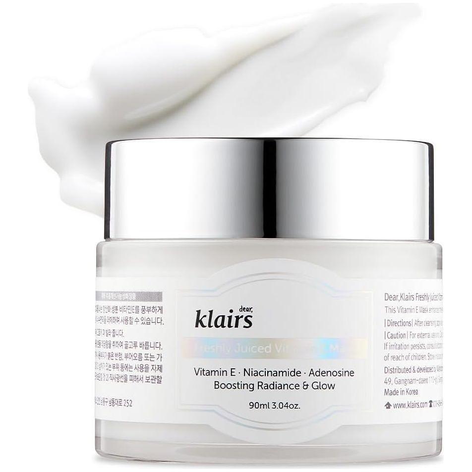 Dear Klairs Freshly Juiced Vitamin E Mask – 90ml | Brightening & Anti-Aging Treatment Dear Klairs Freshly Juiced Vitamin E Mask - 90 ml - Glam Global UKDear Klairs
