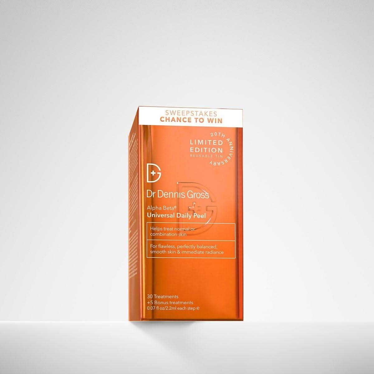 Dr. Dennis Gross 20th Anniversary Alpha Beta Universal Daily Peel – 35 Applications | Limited-Edition Dr Dennis Gross 20th Anniversary Alpha Beta Universal Daily Peel - 35 Applications - Glam Global UKDr Dennis Gross