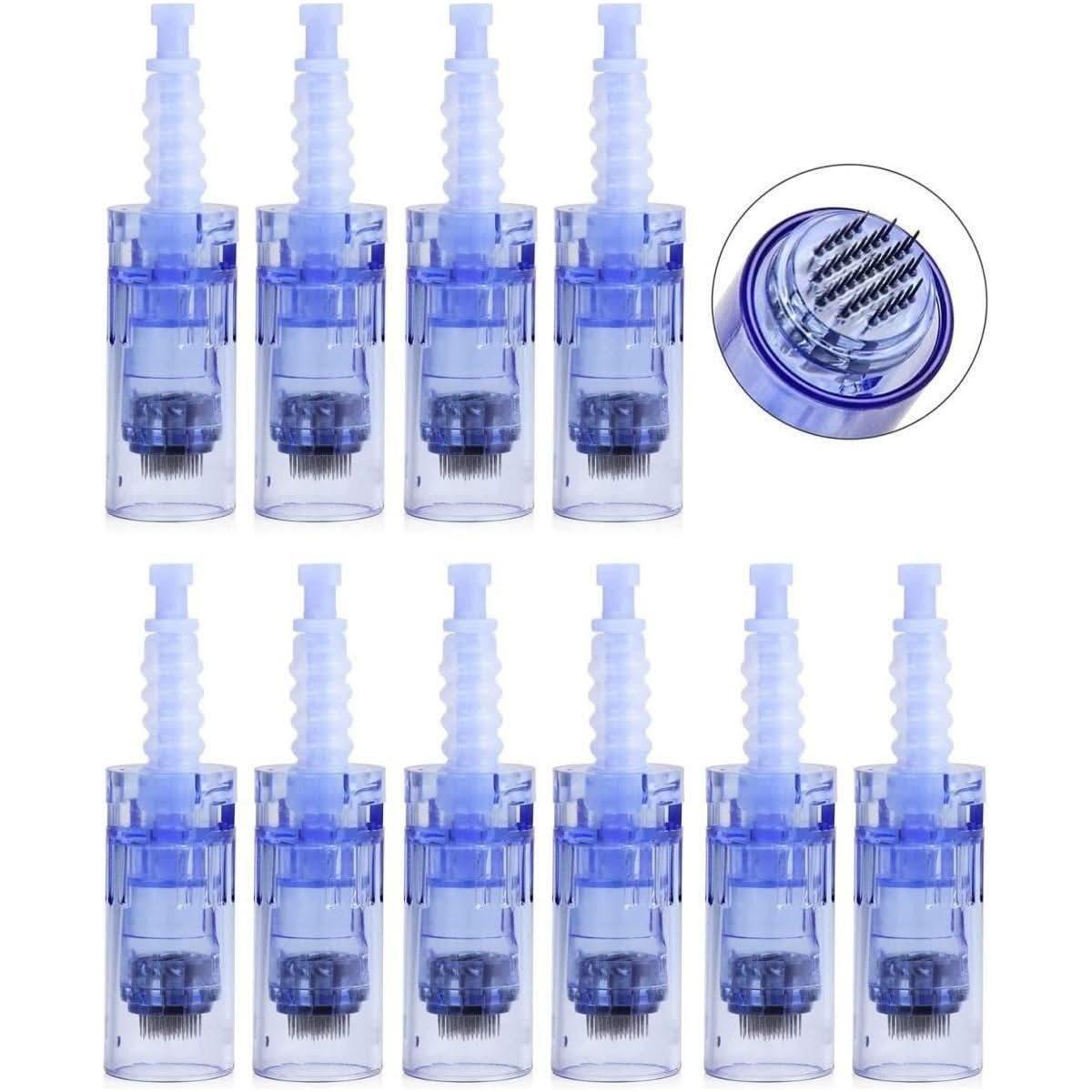 Dr. Pen Ultima A6 Needle Cartridges β 10pcs | 12-Pin, 36-Pin & Nano Round Dr Pen Ultima 12PIN/36PIN/Nano Round Needle Cartridges - Glam Global UKDr. Pen