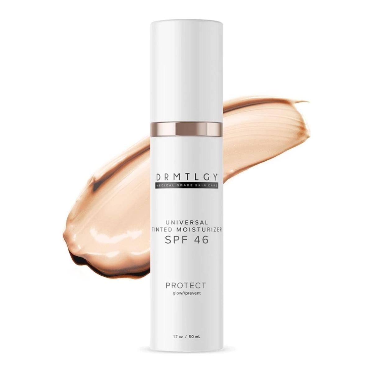 DRMTLGY Universal Tinted Moisturizer with SPF 46 – 50ml | Hydrating, Sheer Coverage & Sun Protection DRMTLGY Universal Tinted Moisturizer with SPF 46 - 50ml - Glam Global UKDRMTLGY