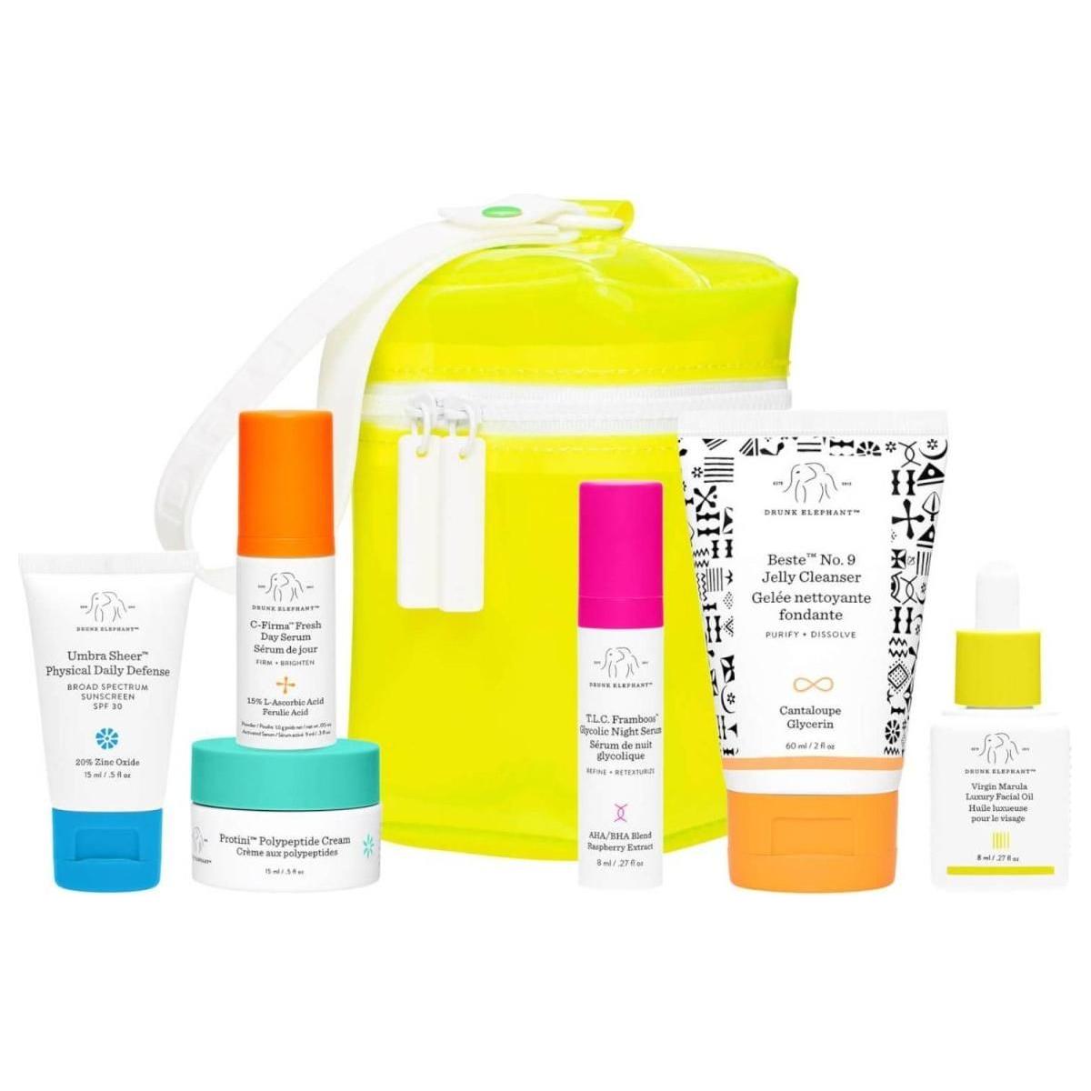 Drunk Elephant The Littles™ 6.0 Set | Travel-Friendly Complete Skincare Routine Drunk Elephant Littles 6.0 Set - Glam Global UKDrunk Elephant
