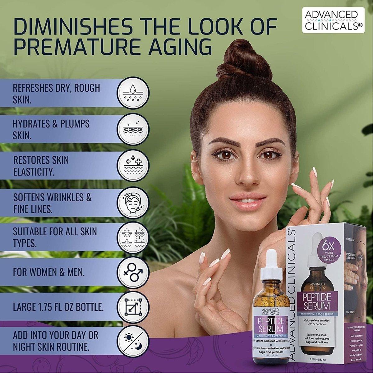 Elastalift 6X Peptide Concentrate Serum with Collagen – 50ml | Ultimate Hydration & Anti-Aging Elastalift 6X Peptide Concentrate Serum W/Collagen - 50ml - Glam Global UKElastalift