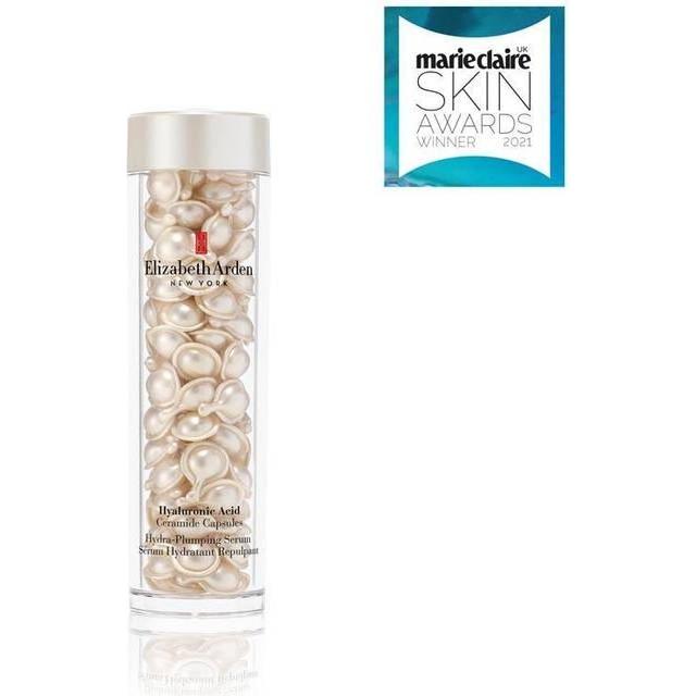 Elizabeth Arden Hyaluronic Acid Ceramide Hydra-Plumping Serum – 90 Capsules | Intense Hydration & Plumping Elizabeth Arden Hyaluronic Acid Ceramide Hydra - Plumping Serum 90 Capsules - Glam Global UKElizabeth Arden